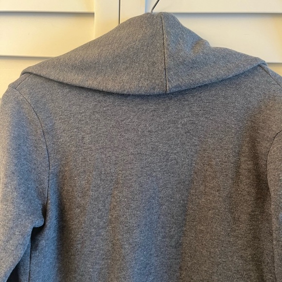 James Perse Women’s Size 2 Gray Open Front Cardigan Jacket - Picture 8 of 11